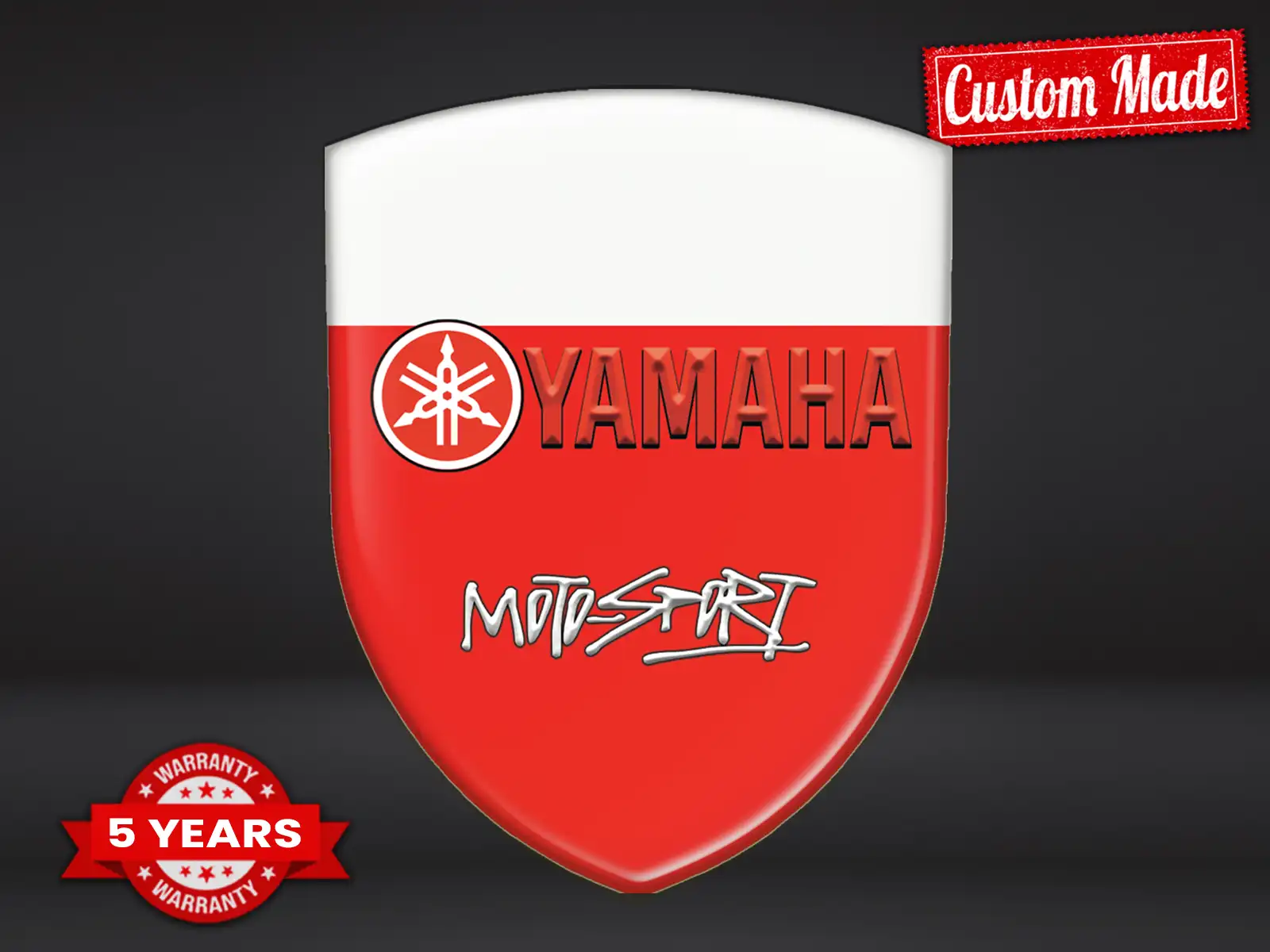 Yamaha Vinilos Traseros Autos Carreras Estrella Alta Gama